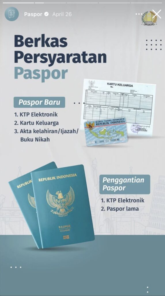 M-Paspor Berkas Persyaratan